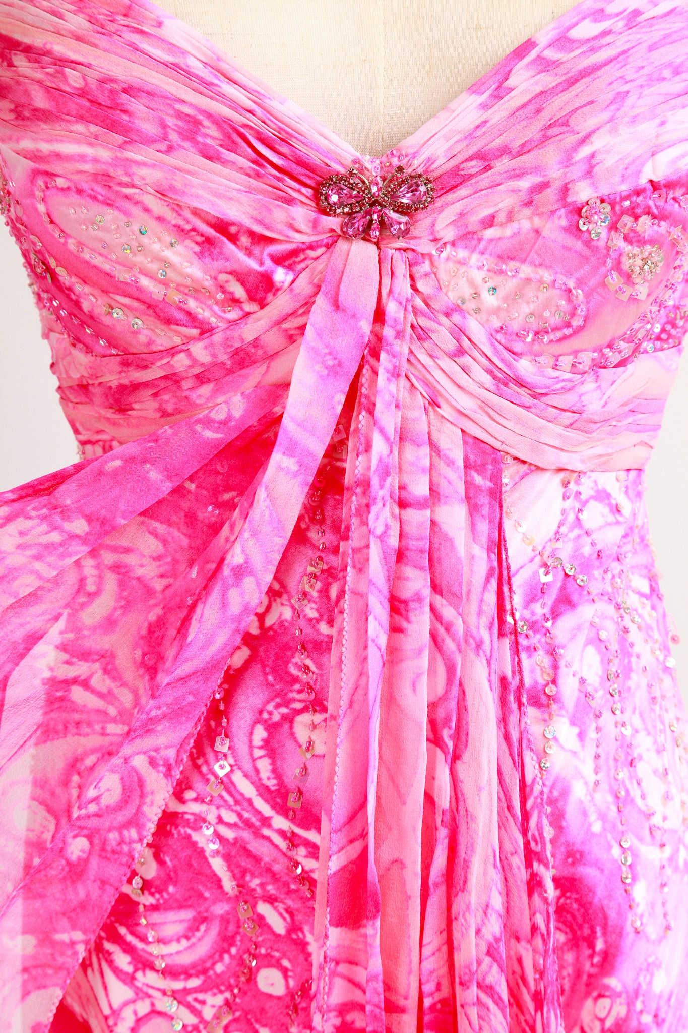 Diane Freis Butterfly Pink Dream Diane Freis Gown Dress