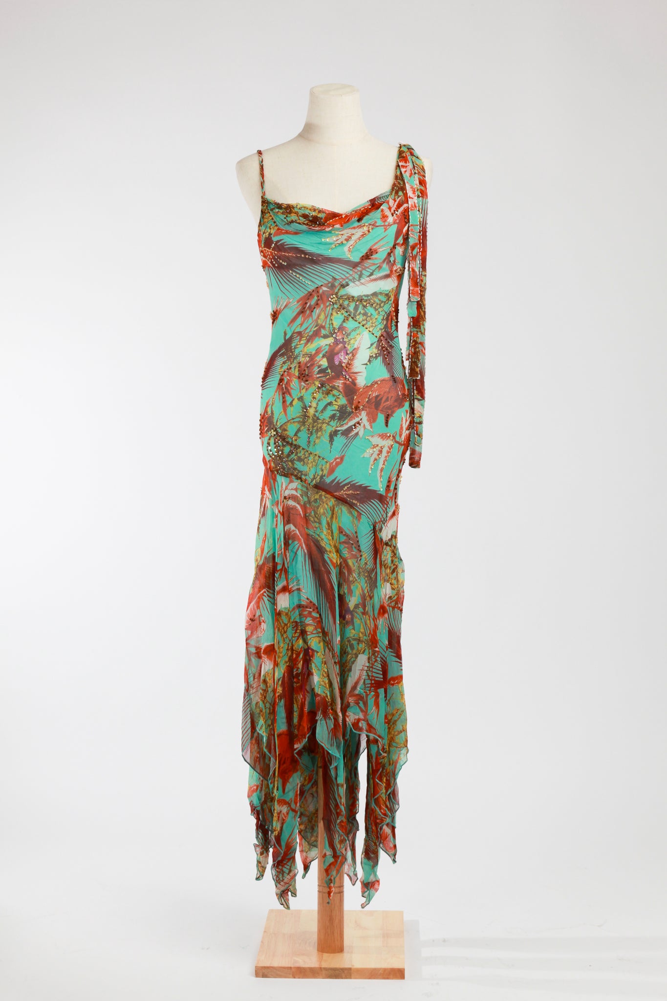 Diane Freis Floridian Breeze Silk dress - Iconic Fashion