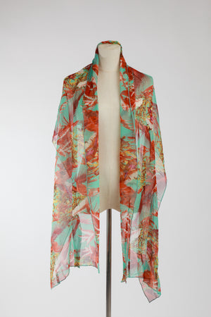 Diane Freis Floridian Breeze Silk dress