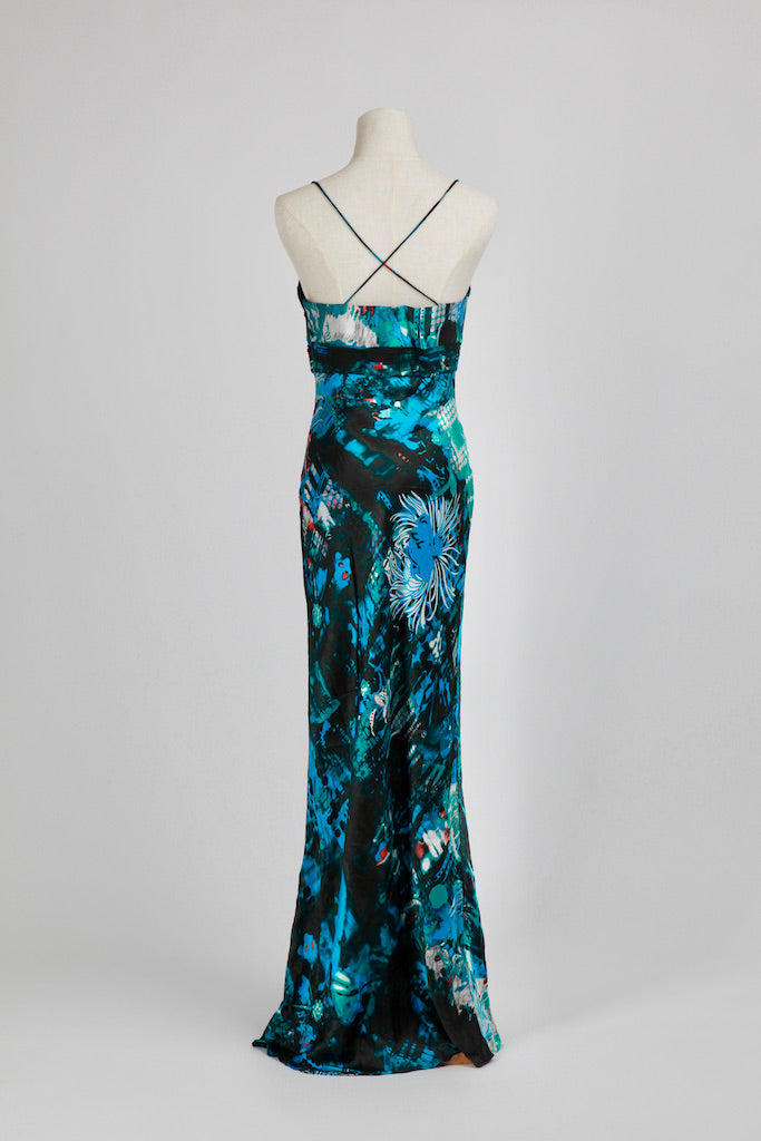 Diane Freis - Evening impressionistic Blue