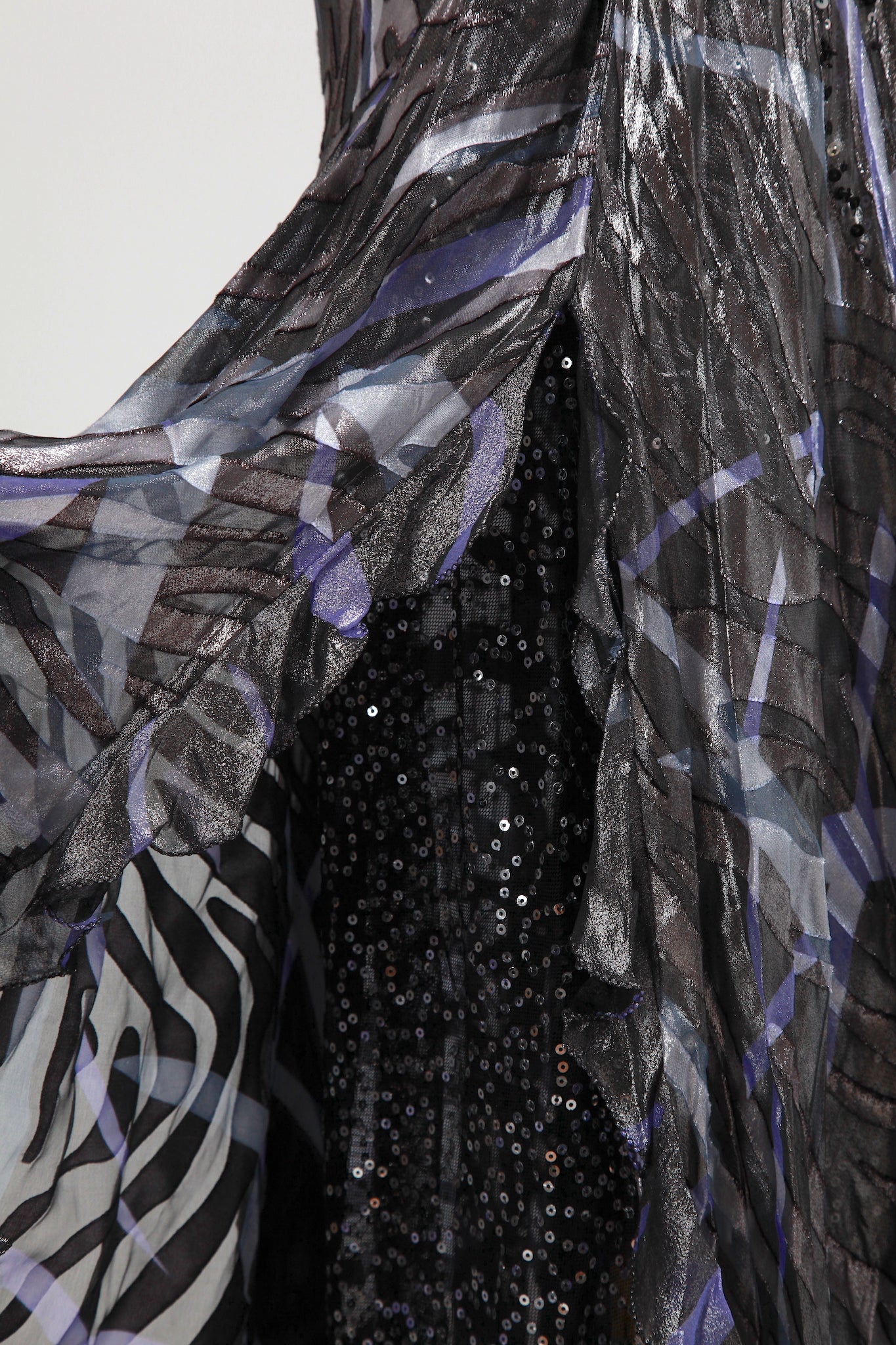 Diane Freis - Midnight Blue Aurora Gown Velvet Dress